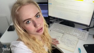 Naughty schoolgirl is ready for everything to earn a good mark