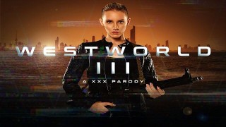 Melody Marks As WESTWORLD's DOLORES Working On Her Sexuality VR Porn